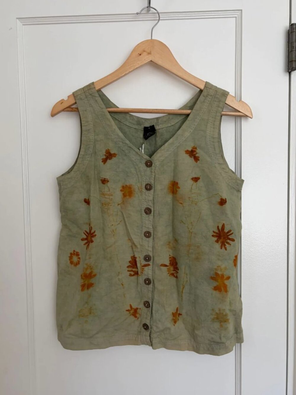 Rooted Botanics Eco-Printed Vintage Patagonia Tank